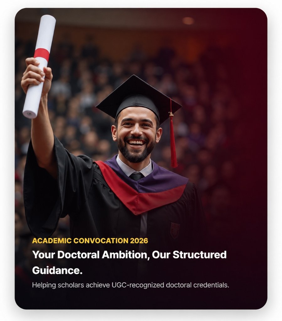 PhD research and academic journey